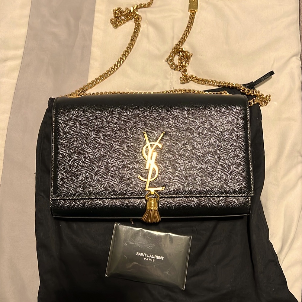 Authentic YSL calfskin bag